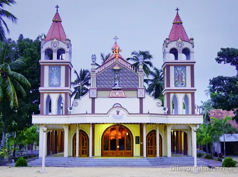 Colourful churches of Sri Lanka