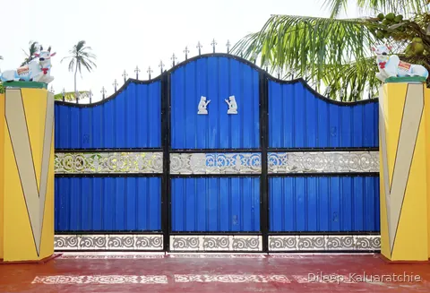 Colourful gates of Sri Lanka