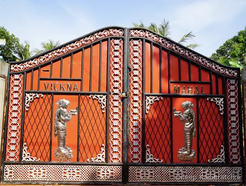 Colourful gates of Sri Lanka