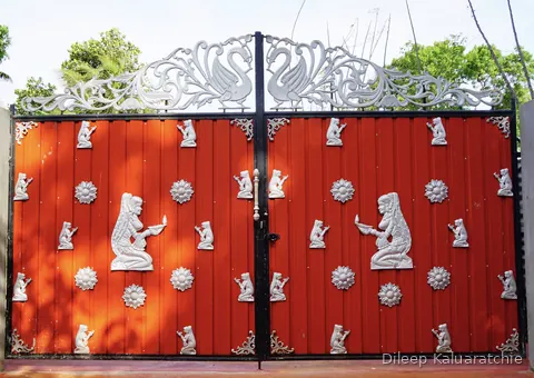 Colourful gates of Sri Lanka