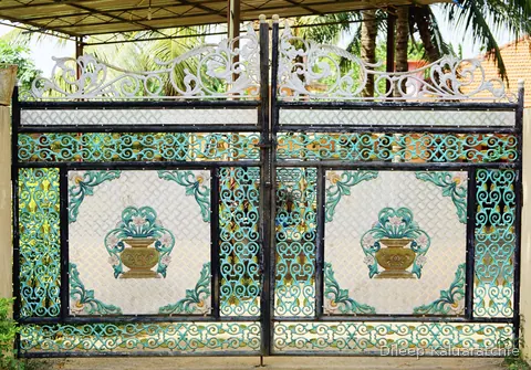 Colourful gates of Sri Lanka
