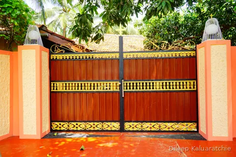 Colourful gates of Sri Lanka