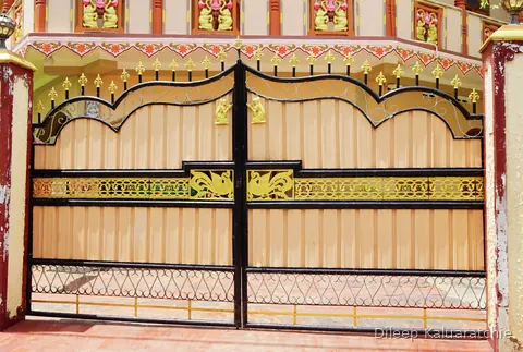 Colourful gates of Sri Lanka