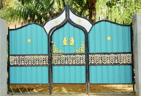 Colourful gates of Sri Lanka