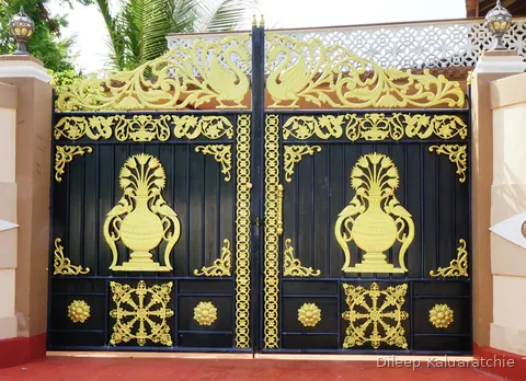 Colourful gates of Sri Lanka
