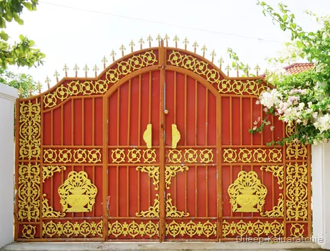 Colourful gates of Sri Lanka