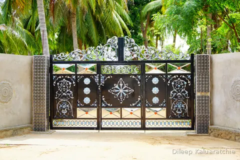 Colourful gates of Sri Lanka
