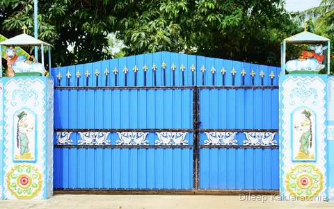 Colourful gates of Sri Lanka
