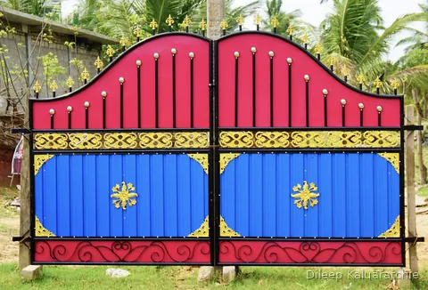 Colourful gates of Sri Lanka