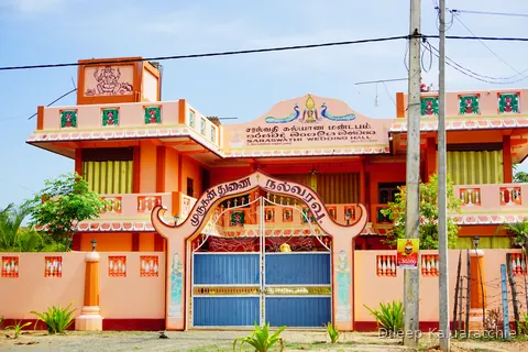 Colourful gates of Sri Lanka