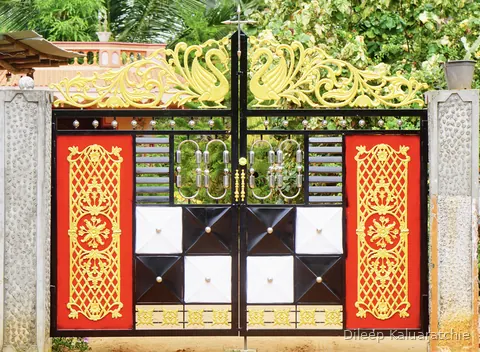 Colourful gates of Sri Lanka