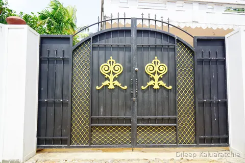 Colourful gates of Sri Lanka