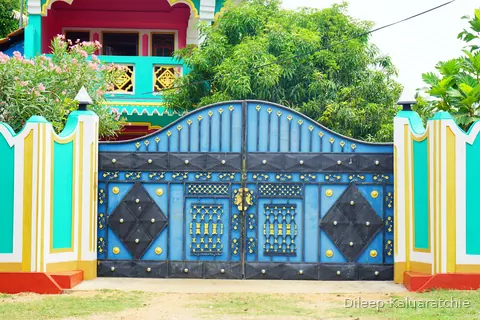 Colourful gates of Sri Lanka