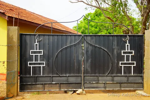 Colourful gates of Sri Lanka