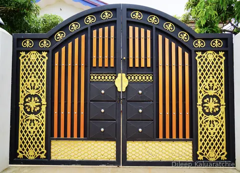 Colourful gates of Sri Lanka