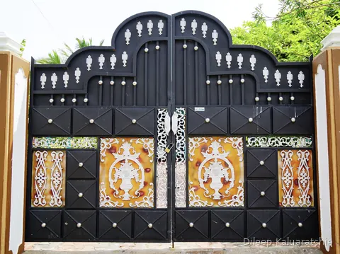Colourful gates of Sri Lanka