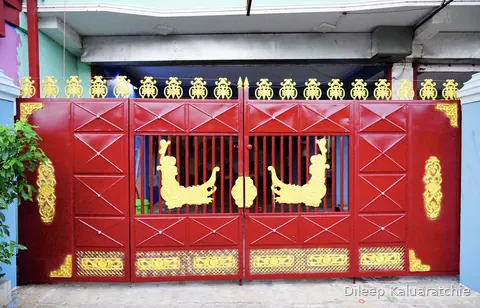 Colourful gates of Sri Lanka