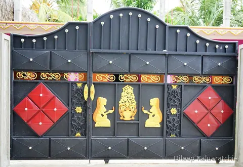 Colourful gates of Sri Lanka