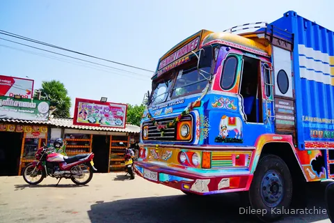Colourful transport of Sri Lanka