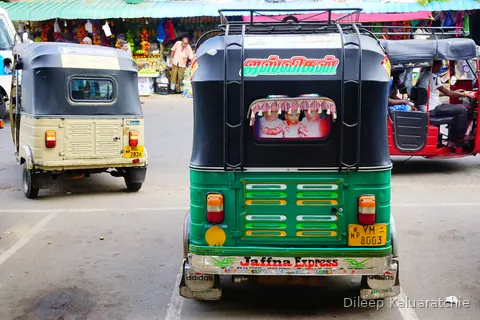 Colourful transport of Sri Lanka