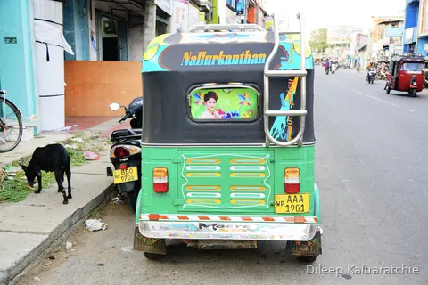 Colourful transport of Sri Lanka