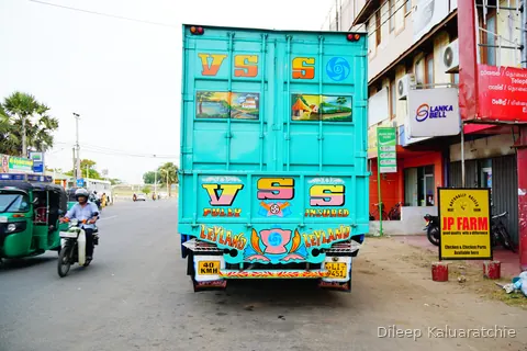 Colourful transport of Sri Lanka