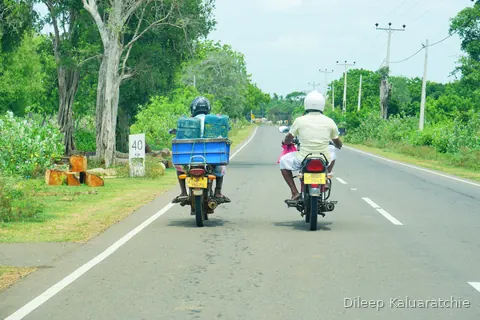 Colourful transport of Sri Lanka