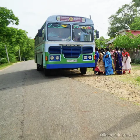 Colourful transport of Sri Lanka