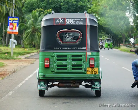 Colourful transport of Sri Lanka