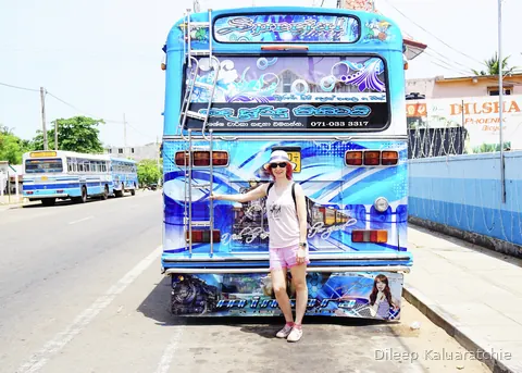 Colourful transport of Sri Lanka