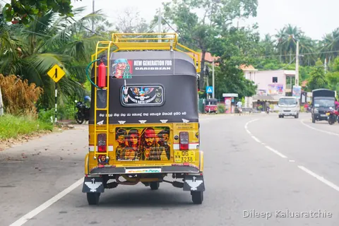Colourful transport of Sri Lanka